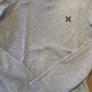 Hurley Gray Long Sleeve Tee